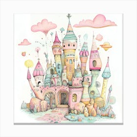 Fairytale Castle 22 Canvas Print