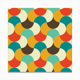 Modern Retro Pattern 04 Canvas Print