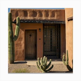 Adobe House1 Canvas Print