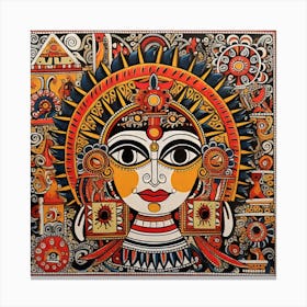 Indian Goddess 2 Canvas Print