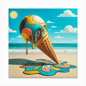 Ice Cream Canvas Print