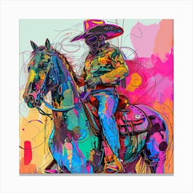 Cowboy Canvas Print Canvas Print