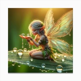 Pixie Art Canvas Print