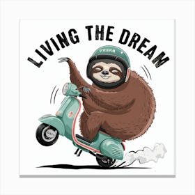 Living The Dream 2 Canvas Print