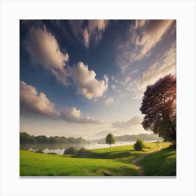 Landscape Stock Videos & Royalty-Free Footage 4 Canvas Print