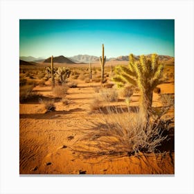 Firefly Vintage Desert A Nostalgic, Vintage Look For Desert Photos Lienzo