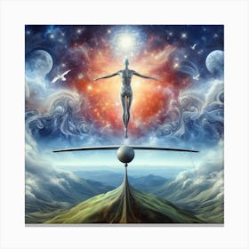 Spaceship Canvas Print