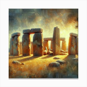 Stonehenge Canvas Print