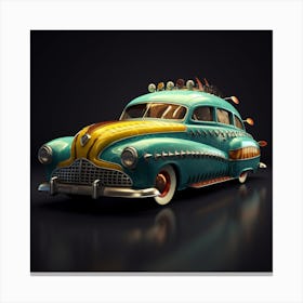 Vintage Car 3 Canvas Print