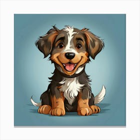 Cute Puppy Canvas Print