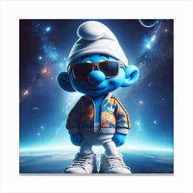 Smurfs 1 Canvas Print