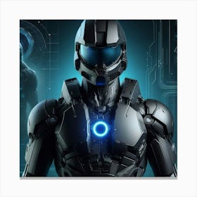 Halo 6 8 Canvas Print