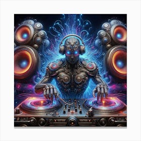 Cosmic Dj 1 Canvas Print