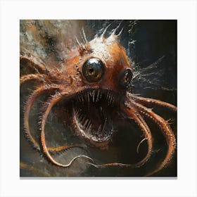 Octopus 7 Canvas Print