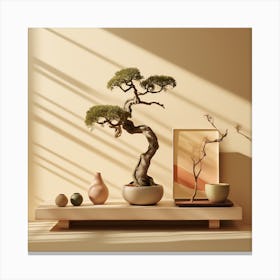 Bonsai Tree 3 Canvas Print