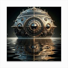 Steampunk Sphere Canvas Print