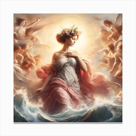 Princess Of The Sea Canvas Print