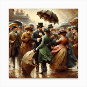 Rainy Day Art Print Canvas Print