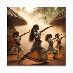 Kerala Martial arts: mother of all Martial arts Canvas Print