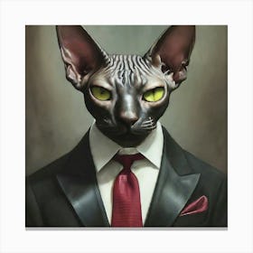 Vote for Meow Canvas Print