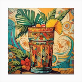 Hawaiian Cocktail 1 Canvas Print