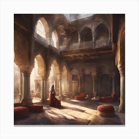 Room In The Palace Canvas Print