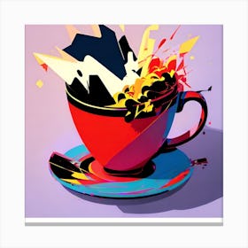 Coffee Cup Canvas Print