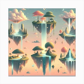 UNDERWATER CITY Canvas Print