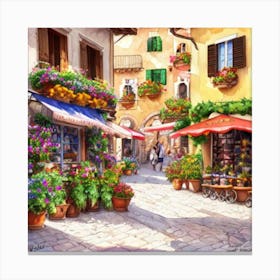 Florence Alley Canvas Print