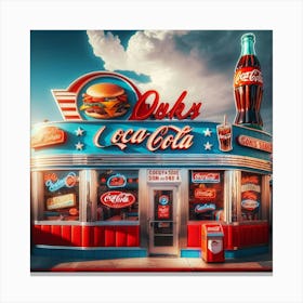 Dick's Dinner Canvas Print