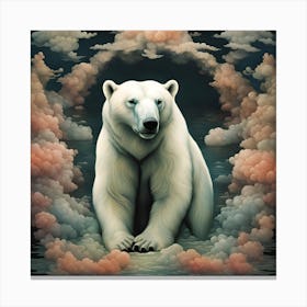 Beautiful Polar Bear 1 Canvas Print