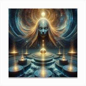 Ethereal Goddess Canvas Print