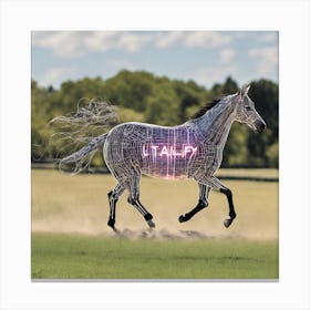 Italy Horse Canvas Print