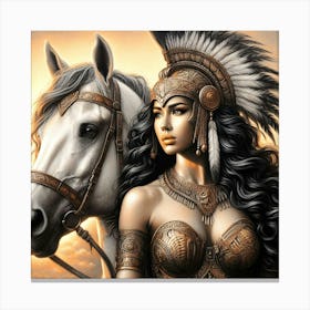 Creative Horse Beauty Illustration Nr 260 Canvas Print