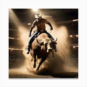 Rodeo Star Canvas Print