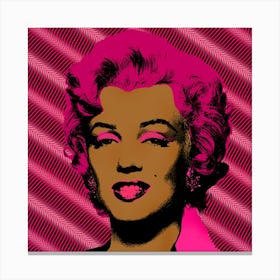 MARILYN W Canvas Print