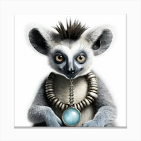 Lemur 2 Canvas Print