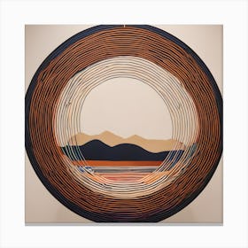 'Circle' Canvas Print