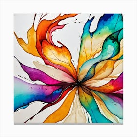 Abstract Flower - Abstract Stock Videos & Royalty-Free Footage Canvas Print