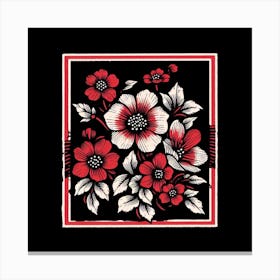 Red Flowers Canvas Print