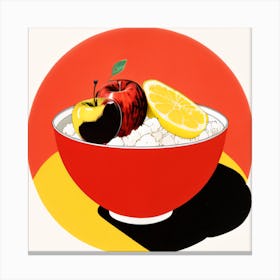 Bowl Of Cereal Canvas Print