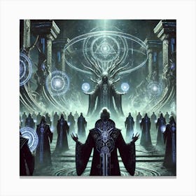 Elder Of Shadows Canvas Print