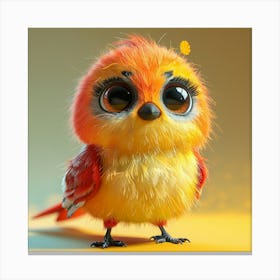 Cute Bird Canvas Print