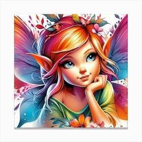 Fairy Girl 1 Canvas Print