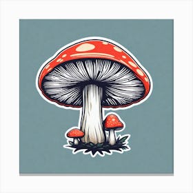 Mushroom Canvas Print