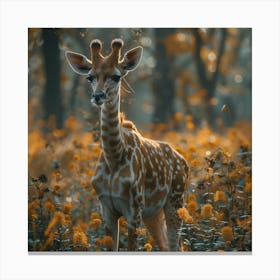 Giraffe 105 Canvas Print