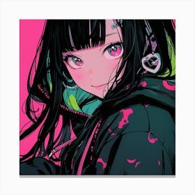 Anime Girl 11 Canvas Print