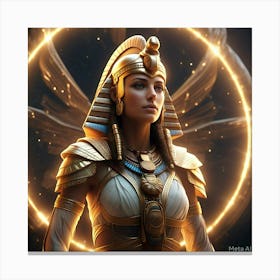 Egyptian Goddess 54 Canvas Print