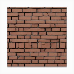 Brick Wall 21 Canvas Print