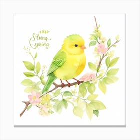 Happy Spring Canvas Print